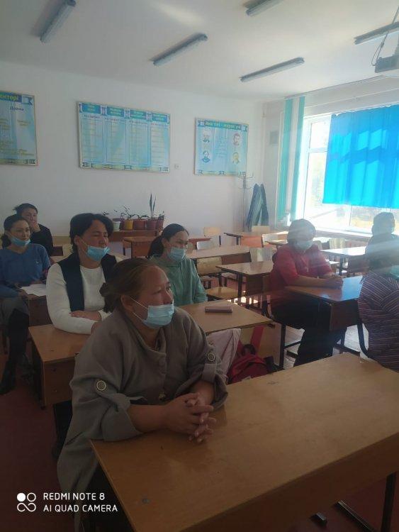 "Отбасындағы зорлық- зомбылықка жол бермейік" тақырыбында тренинг