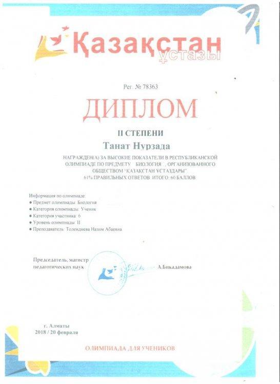 Таңат Нұрзада